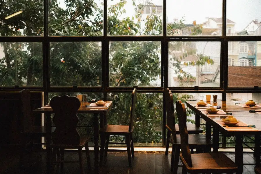 Interior del restaurante